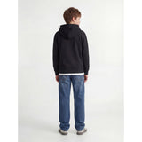 Jack & Jones Black Loose Jjestar Jj Sweat Hætte Noos Jnr