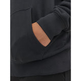 Jack & Jones Black Loose Jjestar Jj Sweat Hætte Noos Jnr