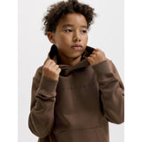 Jack & Jones Cocoa Jjestar Jj Sweat Hætte Noos Jnr