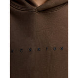 Jack & Jones Cocoa Jjestar Jj Sweat Hætte Noos Jnr