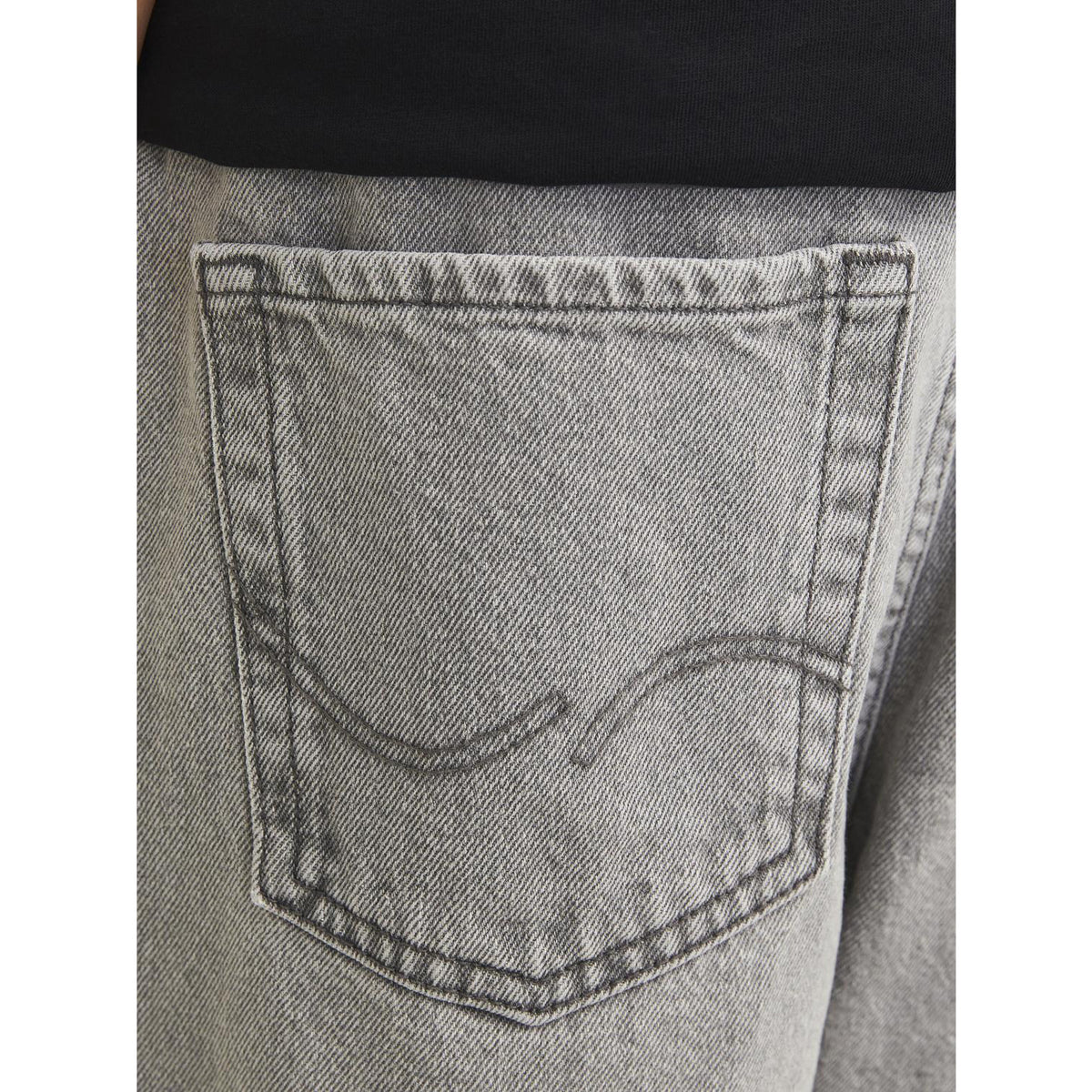 Jack & Jones Grey Denim Jjialex Jjoriginal Sq 852 Noos Jnr