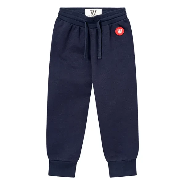 Wood Wood Navy Ran Sweatpants