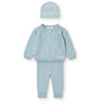 COPENHAGEN COLORS Dusty Blue Classic Merino Baby Sæt