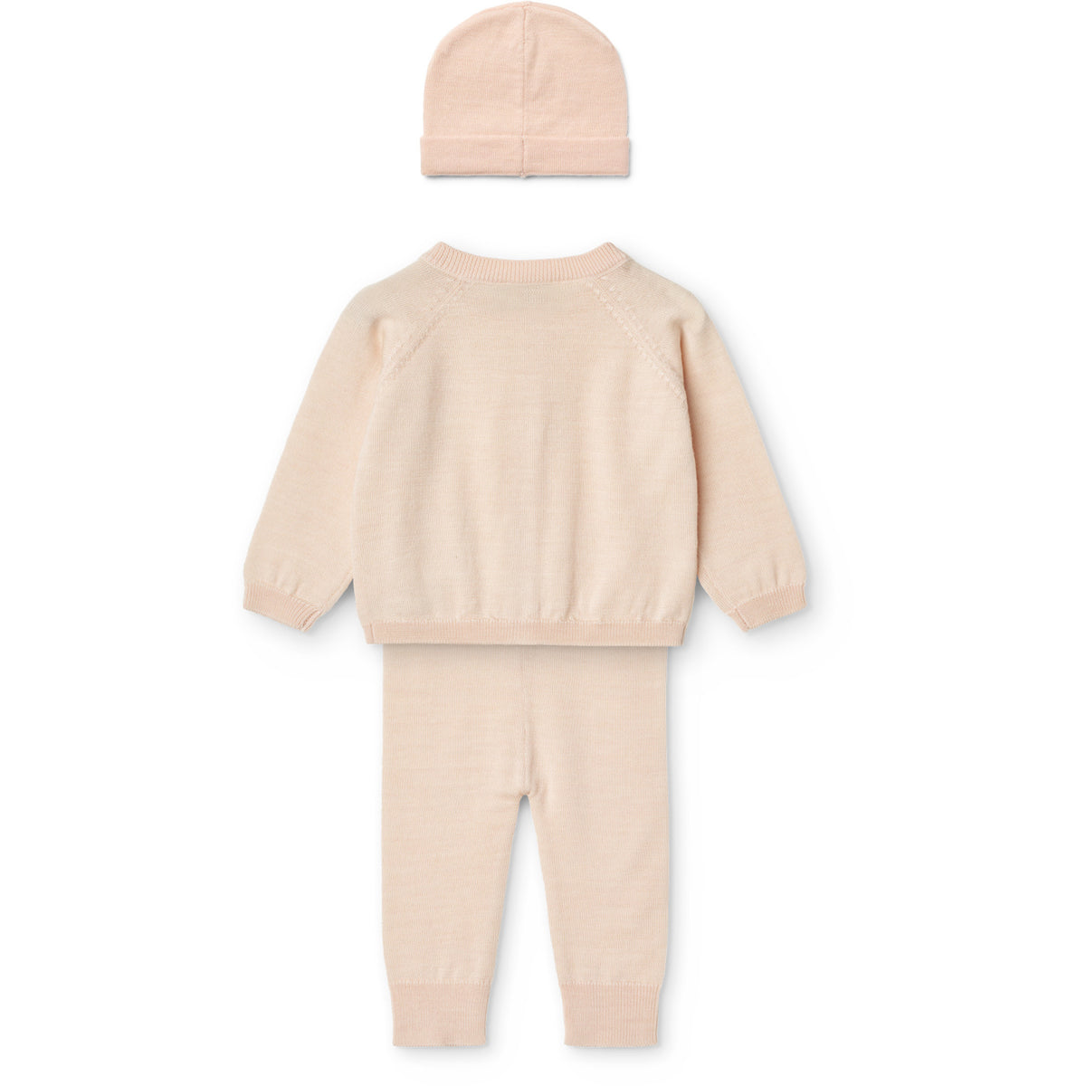 COPENHAGEN COLORS Soft Pink Classic Merino Baby Sæt