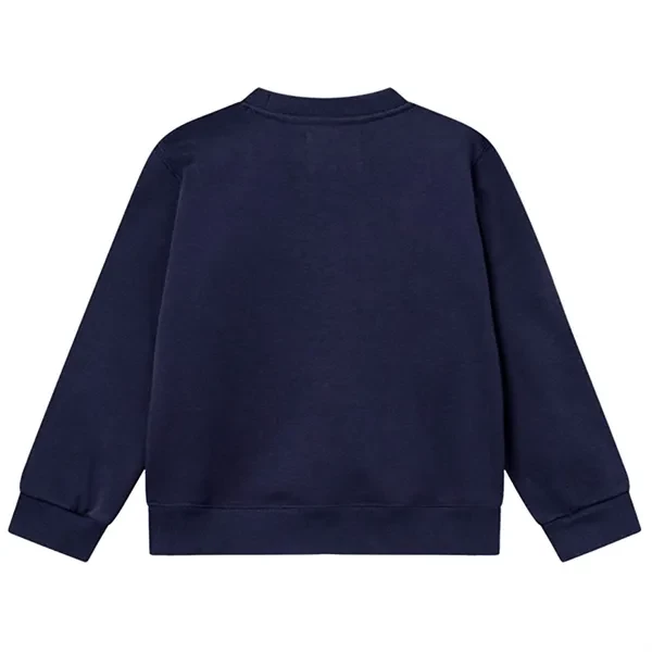 Wood Wood Navy Double A Rod Sweatshirt 2