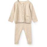 COPENHAGEN COLORS Pale Cream Melange Classic Merino Baby Sæt