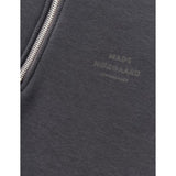 Mads Nørgaard Asphalt Mix Sweat N Crewie Half Zip Sweatshirt