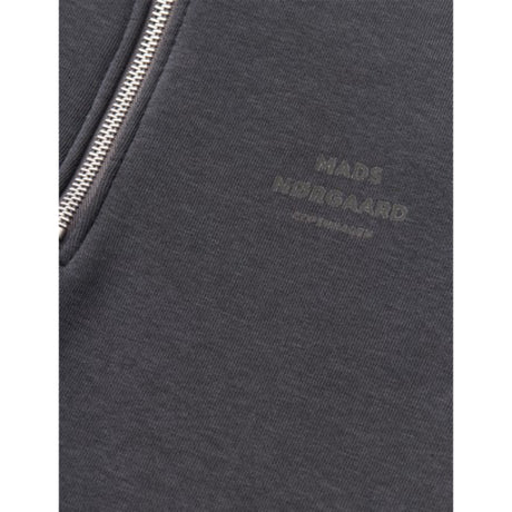 Mads Nørgaard Asphalt Mix Sweat N Crewie Half Zip Sweatshirt