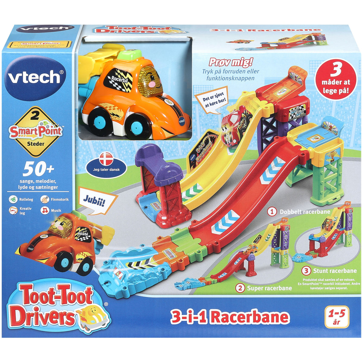 Vtech Toot Toot 3-In-1 Raceway DK