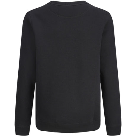 Jack & Jones Black Jwhnorrebro Emb Sweat Crew Jnr