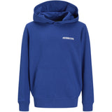 Jack & Jones Beaucoup Blue Jwhunion Print Sweat Hætte Jnr