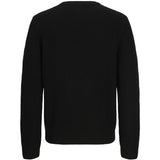 Jack & Jones Black Jjcleveland Strik Crew Neck Jnr