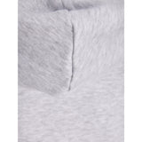 Jack & Jones White Melange Jjaero Sweat Zip Hætte Jnr
