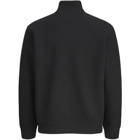 Jack & Jones Black Jcofusion Strik Lomme Full Zip Jnr