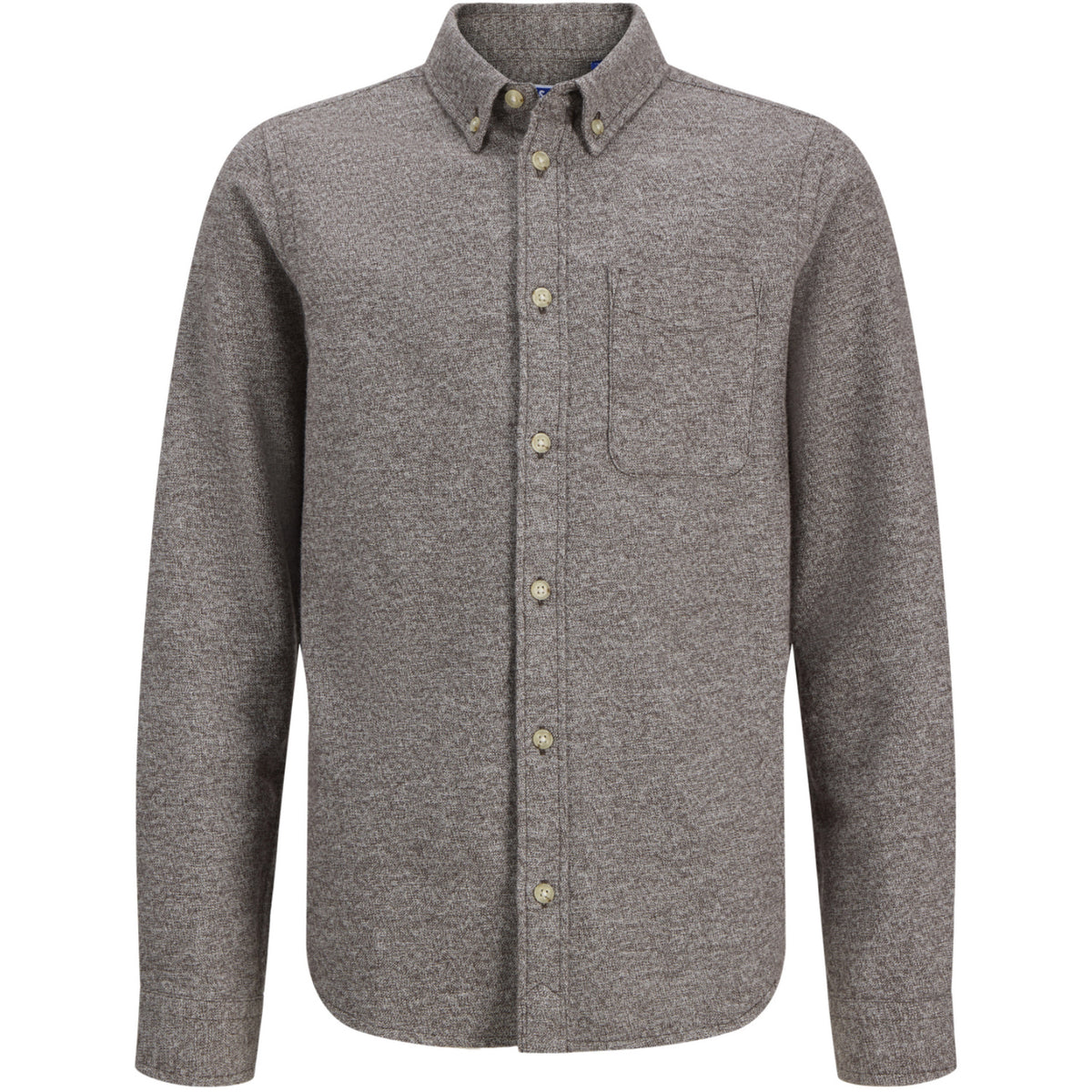 Jack & Jones Hot Fudge Jprbluharvey Twill Solid L/S Skjorte Jnr