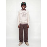 Jack & Jones Antique White Jorchamberi Typo Sweat Crew Neck Jnr