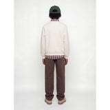 Jack & Jones Antique White Jorchamberi Typo Sweat Crew Neck Jnr