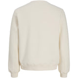 Jack & Jones Antique White Jorchamberi Typo Sweat Crew Neck Jnr