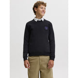 Jack & Jones Caviar Jorchamberi Typo Sweat Crew Neck Jnr