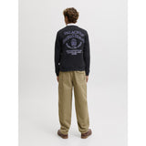 Jack & Jones Caviar Jorchamberi Typo Sweat Crew Neck Jnr