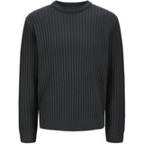 Jack & Jones Asphalt Jjjaxon Strik Crew Neck Jnr