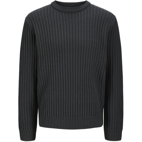 Jack & Jones Asphalt Jjjaxon Strik Crew Neck Jnr
