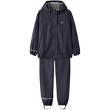 Name It Dark Sapphire Nkndry10 Rain Sæt Fo Noos