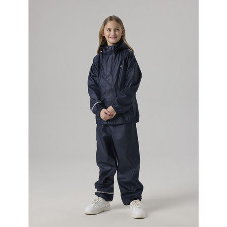 Name It Dark Sapphire Nkndry10 Rain Sæt Fo Noos