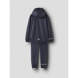Name It Dark Sapphire Nkndry10 Rain Sæt Fo Noos