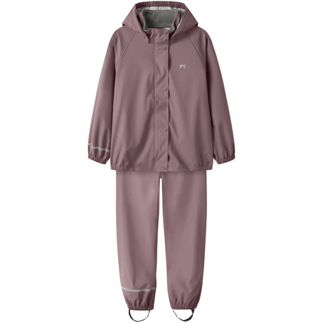 Name It Wistful Mauve Nkndry10 Rain Sæt Fo Noos