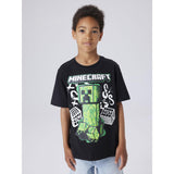 Name It Black Nkmdi Minecraft Ss Nreg Top Box Noos Bfu