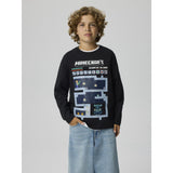 Name It Black Nkmar Minecraft Ls Nreg Top Box Noos Bfu