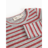 MarMar Modal Fine Rib Cherry Stripe Benedicte Body