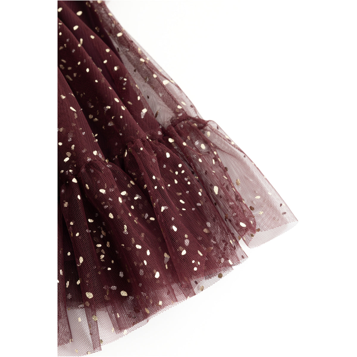 MarMar Ballerina Glitter Deep Mulberry Daya Kjole