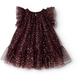 MarMar Ballerina Glitter Deep Mulberry Daya Kjole
