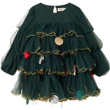 MarMar Ballerina Glitter Dark Leaf December Kjole