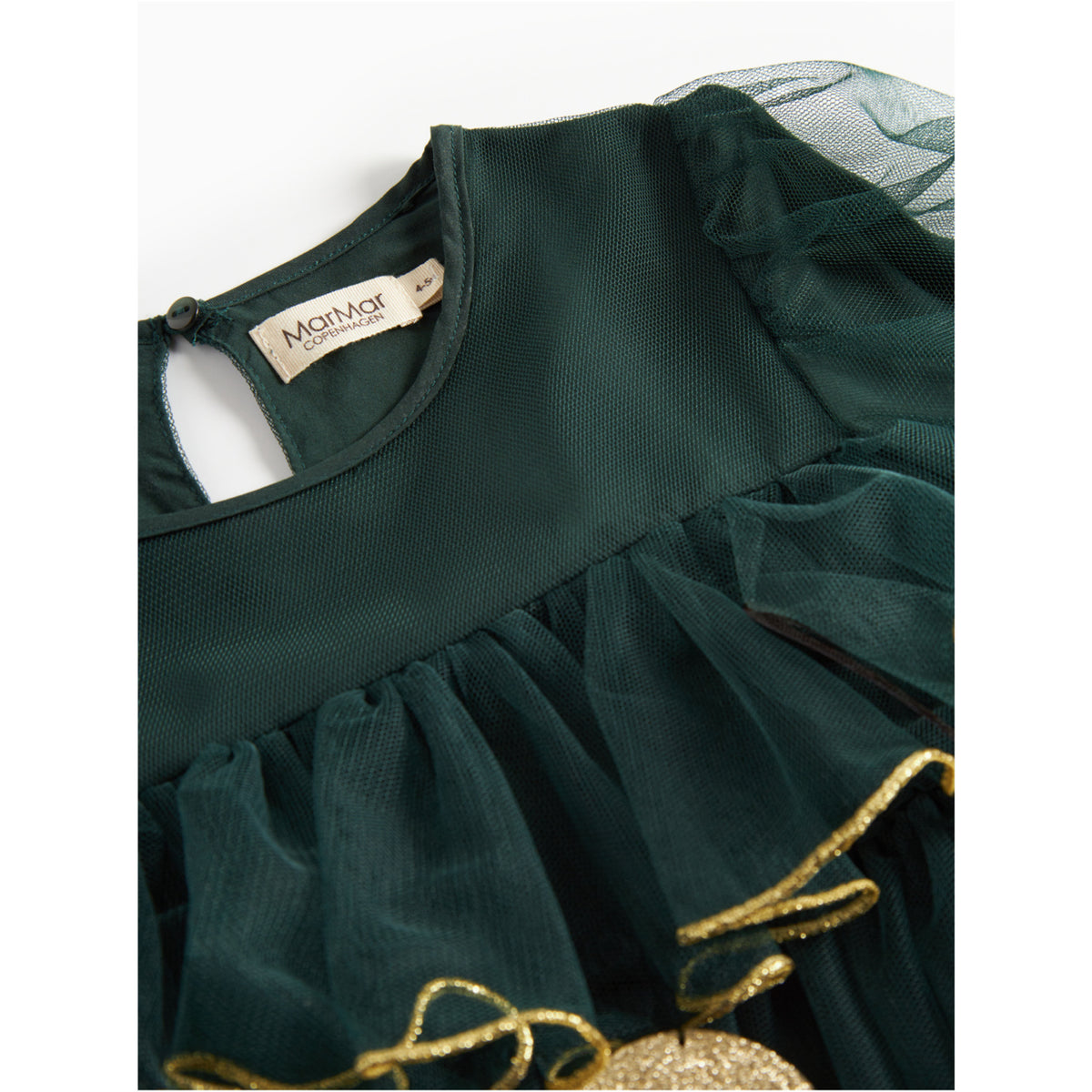MarMar Ballerina Glitter Dark Leaf December Kjole