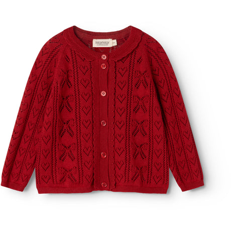 MarMar Cotton Rayon Knit Cherry Totti Cardigan