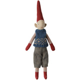 Maileg Pixy, Str. 1 - Dreng - Blå Knitted Vest