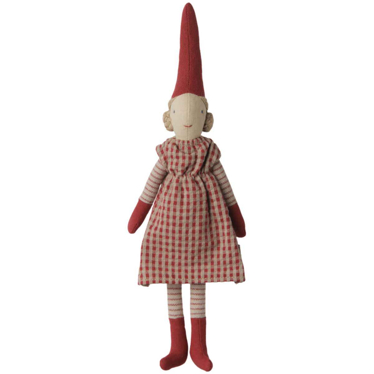 Maileg Pixy, Str. 1 - Pige - Rød Dress