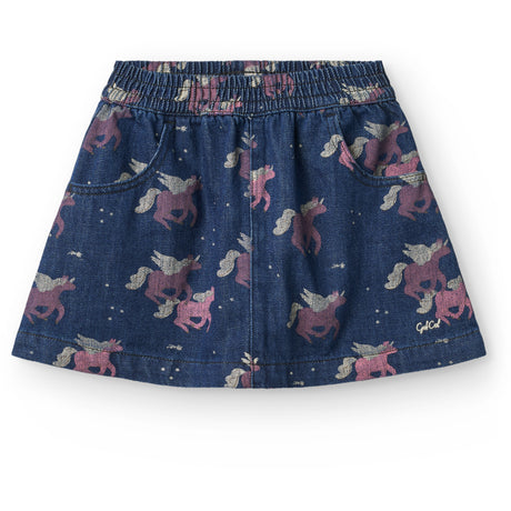 COPENHAGEN COLORS Dark Unicorn Wash Unicorn Denim Skjorte