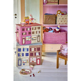 Rice Paris Theme Raffia Opbevaring Box Ekstra Large Foldbar