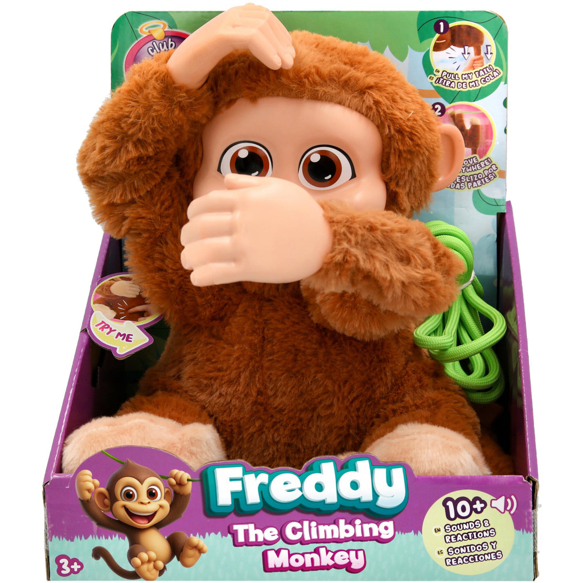 Club Petz Freddy Den Klatrende Abe 26 Cm