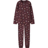 Name It Burgundy Christmas Nknvismas Ls Natsæt