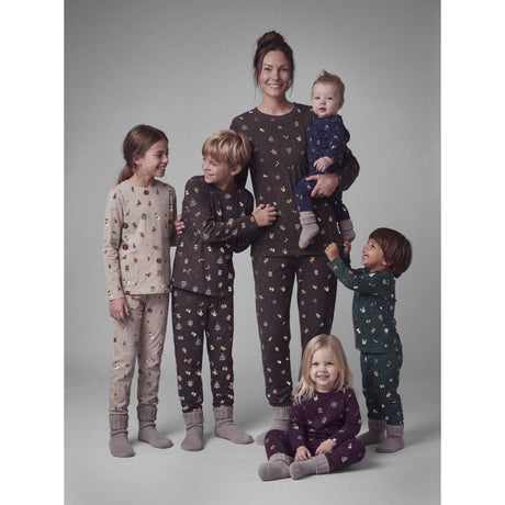 Name It Pure Cashmere Christmas Nknvismas Ls Natsæt