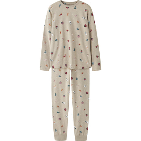 Name It Pure Cashmere Christmas Nknvismas Ls Natsæt