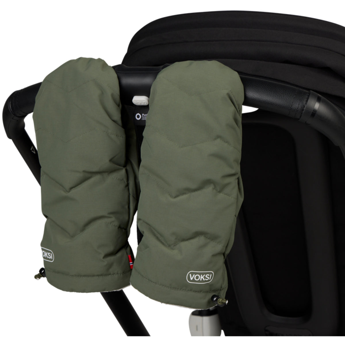 Voksi® Stroller Vanter Thyme Green Lys Grey