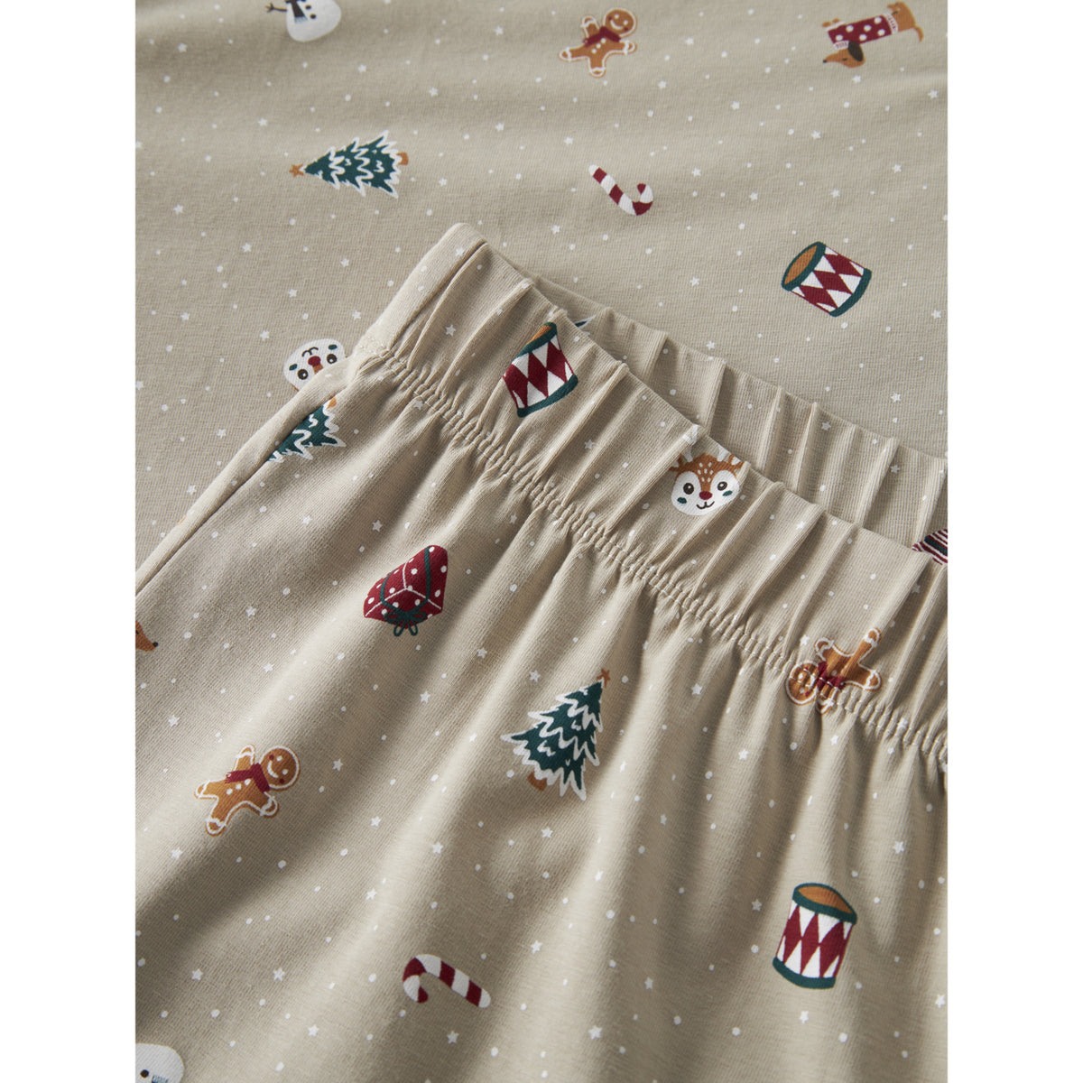 Name It Pure Cashmere Christmas Nanvismas Ls Natsæt