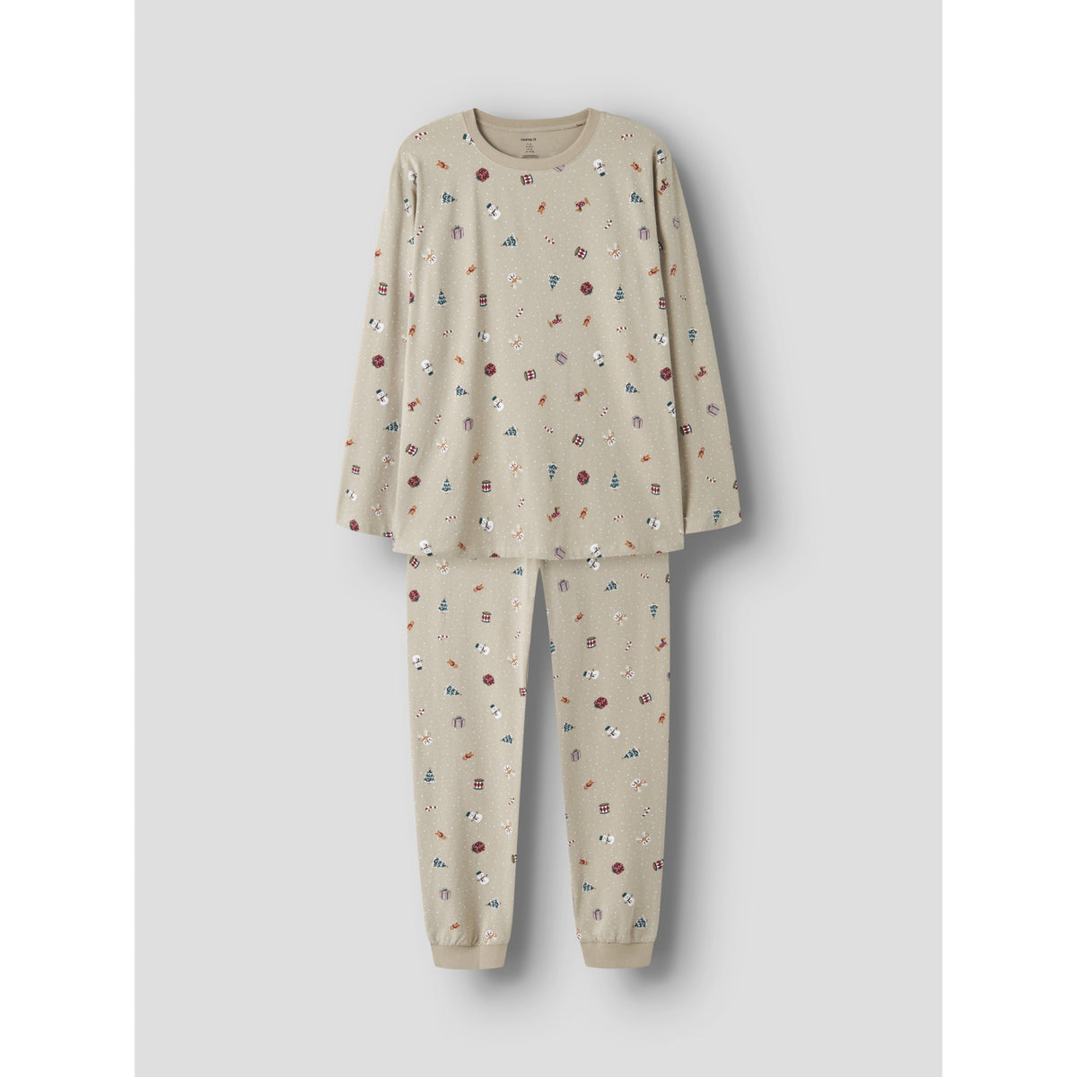Name It Pure Cashmere Christmas Nanvismas Ls Natsæt