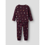 Name It Burgundy Christmas Nmnvismas Ls Natsæt